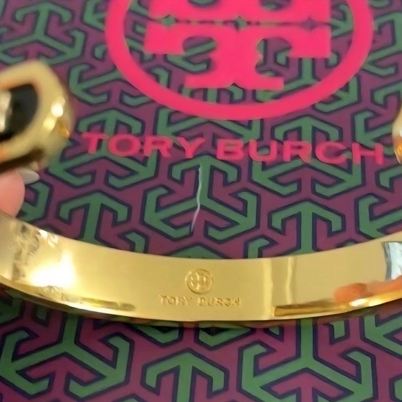 Tory Burch Gold and Black Bracelet - Picture 3 of 3